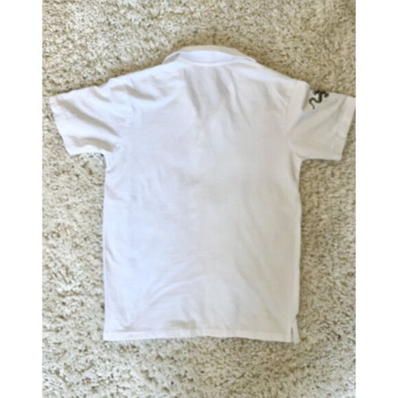 Sofitel Moorea Ia Ora Beach Resort White Polo Shirt S Cotton Blend Short Sleeve - Picture 3 of 3